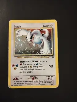 Lugia 9/111 Neo Genesis Holo Rare Pokemon TCG - Image 1