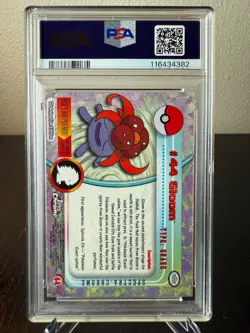 Pokemon 2000 Topps Chrome Gloom Spectra PSA 5 Excellent #44 - Image 2