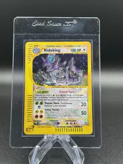 Pokemon Nidoking Aquapolis Holo , 150/147 - Crystal Nidoking - Image 1