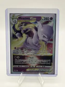 Pokemon TCG Mewtwo VSTAR Pokemon Go 031/078 Holo Ultra Rare - Image 2