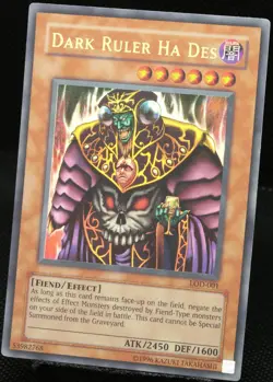 Yu-Gi-Oh! Dark Ruler Ha Des LOD-001 Ultra Rare [NM-M] American NA OG | EN 2004 - Image 3