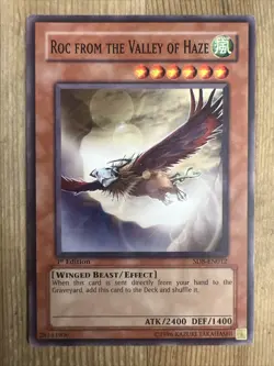 Yugioh TCG - Roc From the Valley of Haze - SD8-EN012 - LP- 1st Edition - Image 1