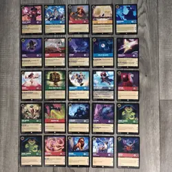 Disney Lorcana Non Foil Lot 117 Cards - Image 4