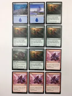 MTG Misprint/Miscut Card Lot - Magic The Gathering Misprint Cards - Ink Error - Image 1