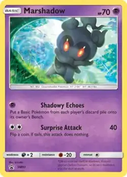 Marshadow - SM93 - Pokemon Sun & Moon Promo Holo Rare Card NM - Image 1