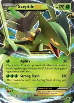 Sceptile EX - XY53 - Pokemon XY Promo Ultra Rare Card LP - Image 1