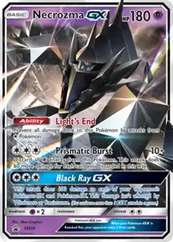 Necrozma GX - SM58 - Pokemon Sun & Moon Promo Ultra Rare Card NM - Image 1