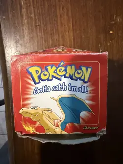 1999 Pokemon Charizard 23K Gold-Plated Trading Card Vintage Burger King Red Box - Image 2