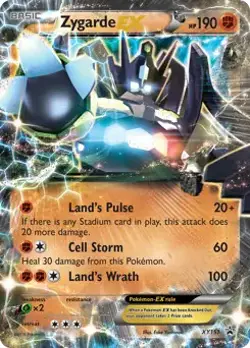 Zygarde EX - XY151 - Pokemon XY Promo Ultra Rare Card LP - Image 1
