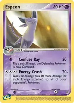 Espeon - 16/100 - Pokemon Ex Sandstorm Card HP - Image 1
