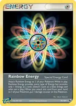 Rainbow Energy - 95/109 - Pokemon Ex Ruby & Sapphire Card NM - Image 1