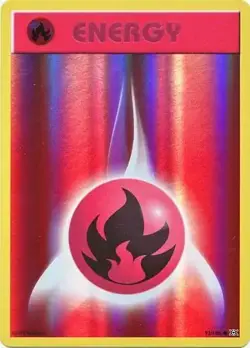 Fire Energy - 92/108 - Pokemon Evolutions XY Reverse Holo Card NM - Image 1