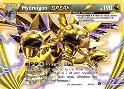 Hydreigon BREAK - 87/114 - Pokemon Steam Siege XY Ultra Rare Card NM - Image 1
