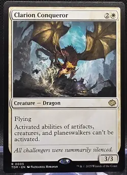 Clarion Conqueror #5 Tarkir: Dragonstorm Regular Rare - Image 1