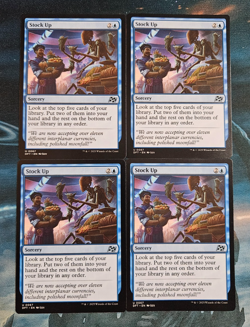 1X Stock Up, NM, Aetherdrift, Magic, MTG, 4 Available - Image 1