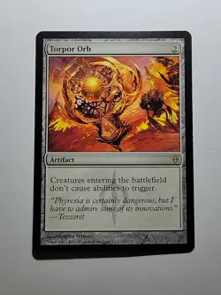 Torpor Orb - New Phyrexia 162 MTG Magic The Gathering LP - Image 1