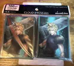 Magic The Gathering FINAL FANTASY Cloud Card Sleeves Japan Import Square Enix - Image 1