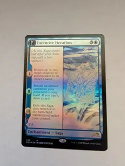 Inventive Iteration (Showcase) Kamigawa: Neon Dynasty Foil MTG NM - Image 1