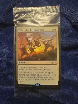 TMNT Unbreakbable Formation NYCC Promo MTG Sealed Card - Image 1