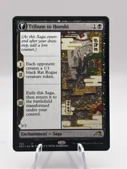 Tribute to Horobi 356 Showcase Kamigawa: Neon Dynasty NEO MTG NM - Image 1