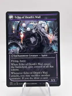 Tribute to Horobi 356 Showcase Kamigawa: Neon Dynasty NEO MTG NM - Image 2