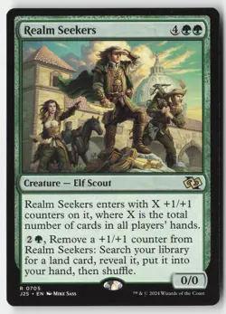 MTG - Realm Seekers R Foundations Jumpstart 705 LP-NM - Image 1