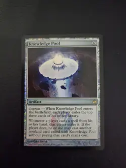 Knowledge Pool Mirrodin Besieged Foil MTG NM Magic Card - Image 1