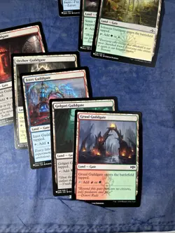 10 Guildgate set - guildgates 1 of each land - MTG The List NM - Image 2