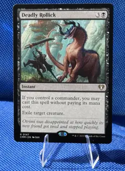 MTG: Deadly Rollick Commander Masters Regular - 0147 - NM - Image 1