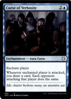 Curse of Verbosity U Commander: Adventures in the Forgotten Realms 82 NM - Image 1