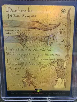 MTG Deathrender RAINBOW FOIL Secret Lair Drop Series 1573 NM - Image 1