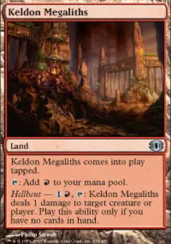 MTG - Keldon Megaliths - Foil - Future Sight - NM, English Magic FLAT RATE SHIP - Image 1