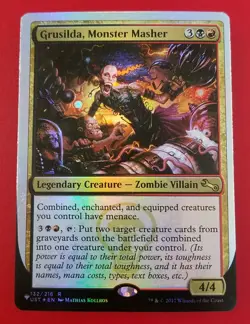 1x Grusilda, Monster Masher (LP) | FOIL The List | Unstable | MTG Magic Cards - Image 1