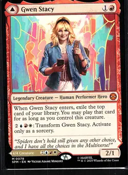 Gwen Stacy M Marvel's Spider-Man 78 NM Normal - Image 1