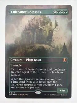 Cultivator Colossus (Borderless) Innistrad Remastered Foil - Image 1