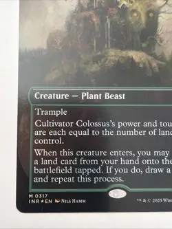 Cultivator Colossus (Borderless) Innistrad Remastered Foil - Image 5
