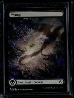 Swamp - 274 - Foil - TDM - NM - MTG Magic the Gathering - Image 1