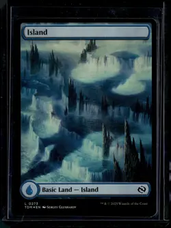 Island - 273 - Foil - TDM - NM - MTG Magic the Gathering - Image 1