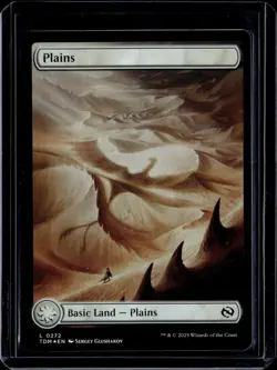 Plains - 272 - Foil - TDM - NM - MTG Magic the Gathering - Image 1