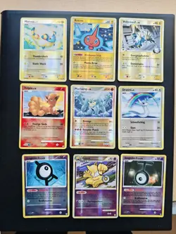 9x XL Vintage Reverse Holo Pokemon Karten Sammlung | DE & EN | Verschiedene Sets - Image 1