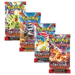 Pokemon Obsidian Flames Booster Pack x1 Random Artwork Sealed NEW! - Image 1