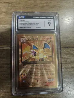 Charizard (Gold Metal) Pokemon Celebrations Ultra Premium Collection CGC 9 Mint - Image 2
