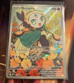 Pokemon TCG Meloetta Illustration Rare 026 Promo Mega Battle Deck NM - Image 1
