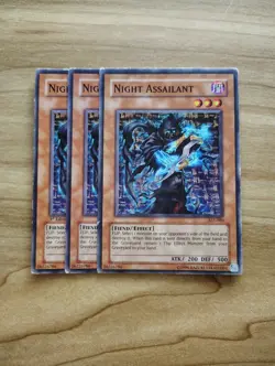 Yu-Gi-Oh! - Night Assailant 3X - Complete Playset - Image 1