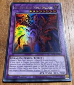 Meteor Black Comet Dragon | GFTP-EN096 | Ultra Rare | 1st Edition | YuGiOh Mint - Image 2