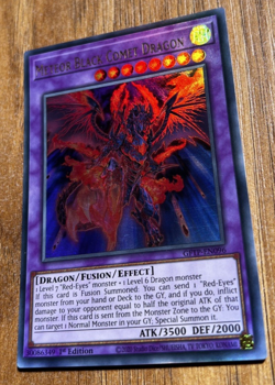 Meteor Black Comet Dragon | GFTP-EN096 | Ultra Rare | 1st Edition | YuGiOh Mint - Image 3