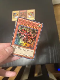 Yugioh Complete Exodia the Forbidden One + Original Egyptian God Card Set - Image 4
