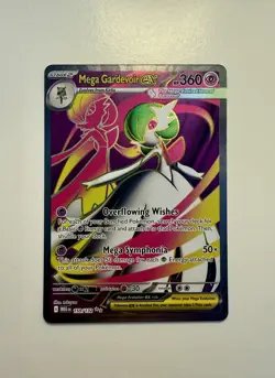 Mega Gardevoir Ex 159/132 Mega Evolution Pokemon Card Full Art Ultra Rare NM - Image 1