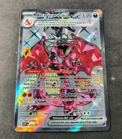 Pokemon Charizard EX Black Star Promo Holo Card SVPEN 074 NM - Image 1