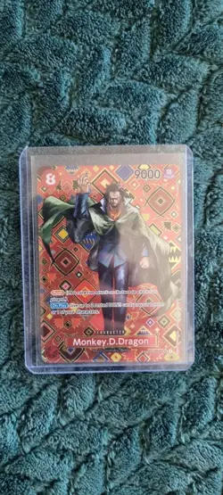 Monkey D Dragon OP07-015 SP Emperors In The New World One Piece Card - Image 1